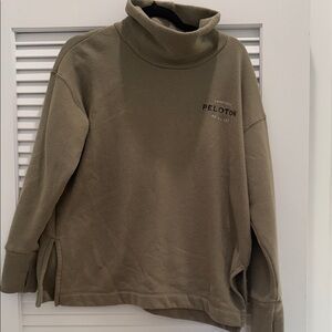 Peloton Men's Turtleneck Sweater in Olive